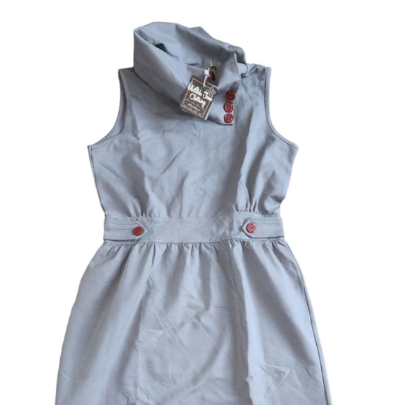 NWT Women's Matilda Jane Secret Fields Gray Beeches Small Dress Jumper Lagenlook - Picture 3 of 7